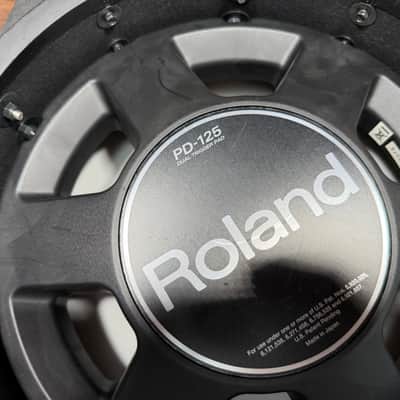 Roland PD-125 Dual Trigger 12” Mesh Head V-Drum Trigger Pad - Black - ZU96078 image 8