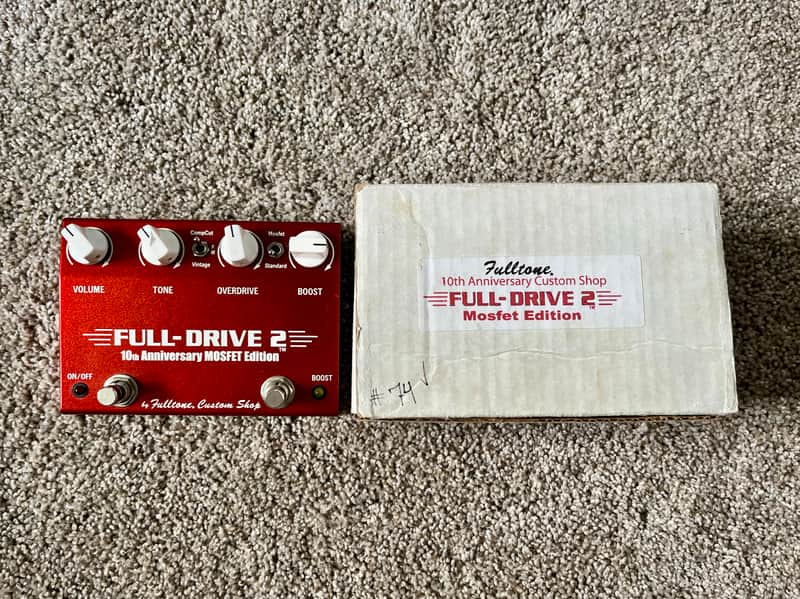 Fulltone Full-Drive 2 10th Anniversary MOSFET Overdrive | Reverb