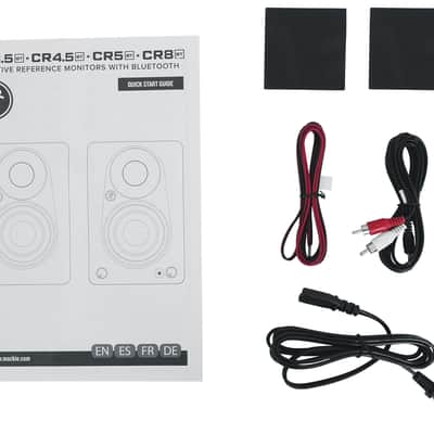 Mackie CR5BT 5" Powered Studio Monitors Speakers w/ Tone Control image 10