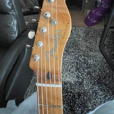 Fender Telecaster Nashville deluxe custom build 2020's - Fiesta Red image 4