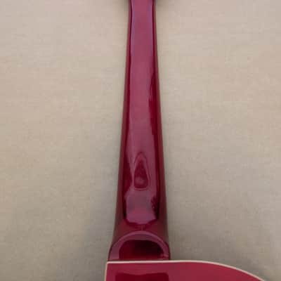 Revelation RT75 Hollow Body Electric Guitar Cherry Red Great Player image 10