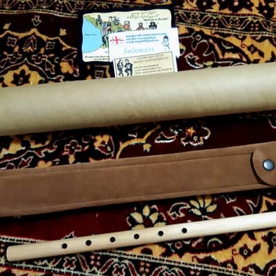 Georgian folk music wind instrument | Reed less Salamuri | უენო სალამური image 4