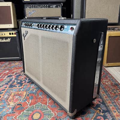 1977 Fender Twin Reverb 135 Watt 2X12 Combo Tube Amp - Serviced image 6