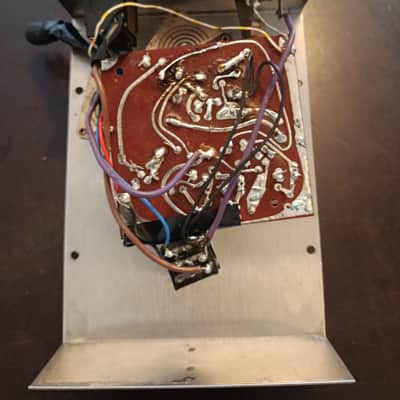 Electro-Harmonix Big Muff Pi V1 (Triangle)1972, internally ALL original, mechanically restored+modernized image 4