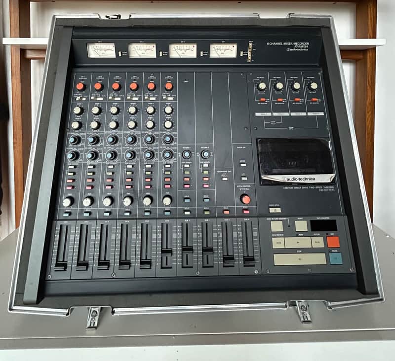 Audio Technica AT RMX64 4 track mixer tape recorder image 1