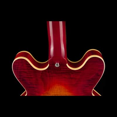 Heritage Custom Core Collection H-535 Dark Cherry Sunburst with Case - Serial # HC1231030 image 16