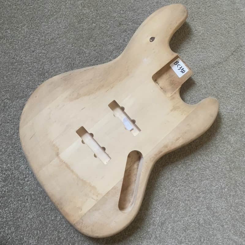 Unfinished Basswood Jazz Bass Style Body image 1