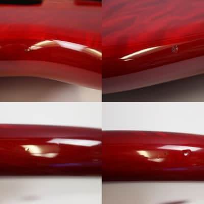 Vintage 1991 Alembic Omega Series Spoiler 5-String Bass, Red, Fat Boy Pickups, Please Message for Shipping Quote image 13