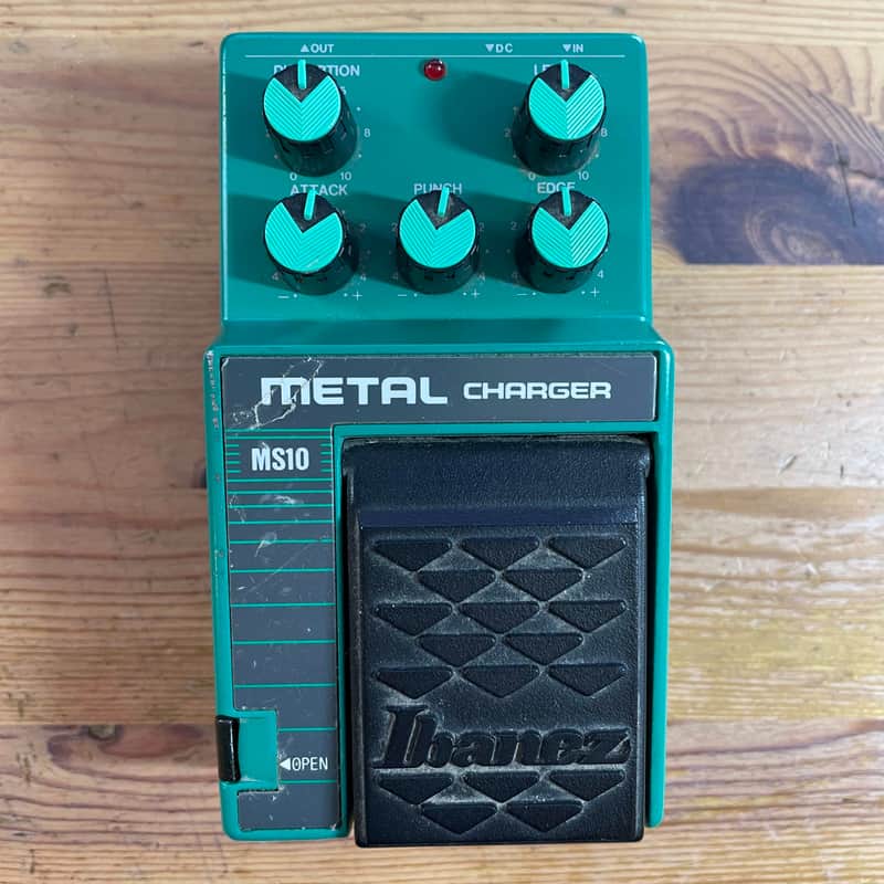Ibanez MS10 Metal Charger 1980s - Green image 1