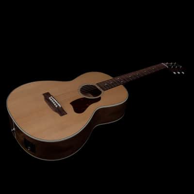 Art & Lutherie 050864 Roadhouse Acoustic Parlor Electric Guitar Natural EQ image 13