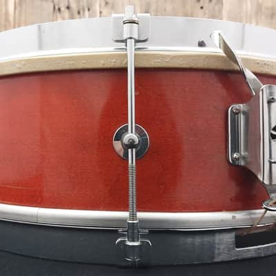 60's Rogers Cleveland 14"x5" Natural Banner Model 6-Ply Jasper Maple Snare Drum image 4