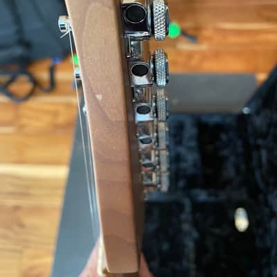 Suhr Custom Classic S HS Orange Burst Metallic Roasted Maple Neck image 3