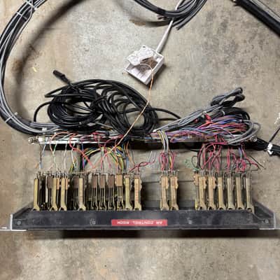 Vintage Longframe TT Bantam Patchbay & Cabling - Recording Studio Broadcast / Military Belden 8451 image 6