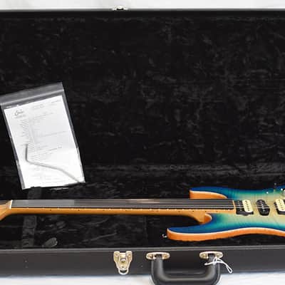 Suhr Modern Satin Flame LTD Island Burst RM image 13