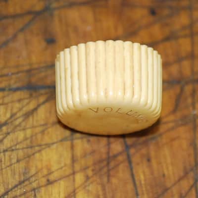1959 Vintage Harmony Kay Silvertone Truetone Old Kraftsman Airline Cupcake Elec Guitar Knob image 4