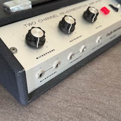 Rare Vintage Spring Reverb, Eagle International RA-859, 1970s, Analogue Reverb unit. image 3