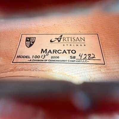 Artisan Strings Marcato Model 100 2006 SN: 4282 13" image 2