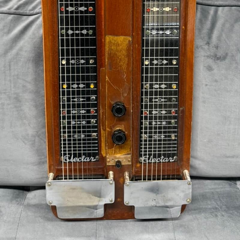 1950's Epiphone Electar Dual 8-String Lap Steel Works Great! Strong Pickups (Lap-17) image 1