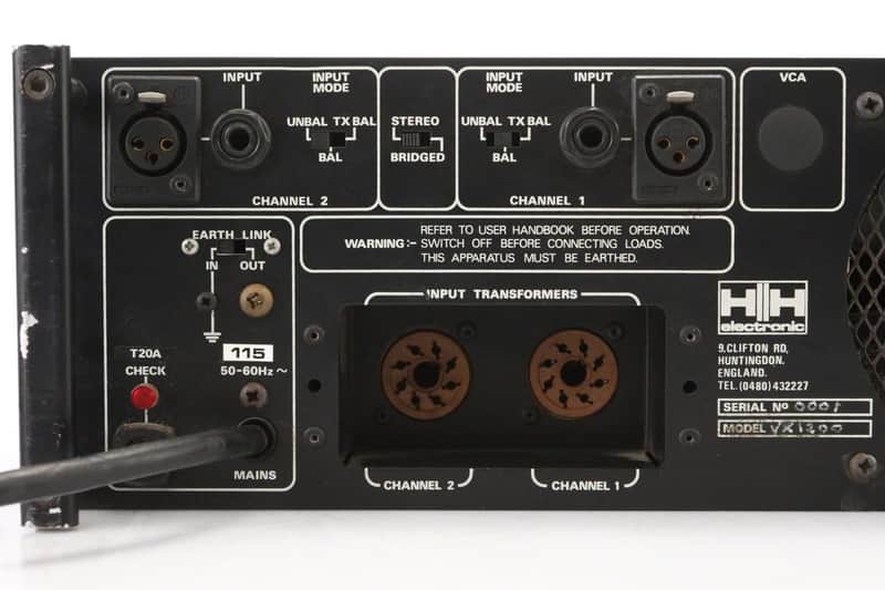 HH Electronic VX-1200 Mos-Fet High Performance Professional Power