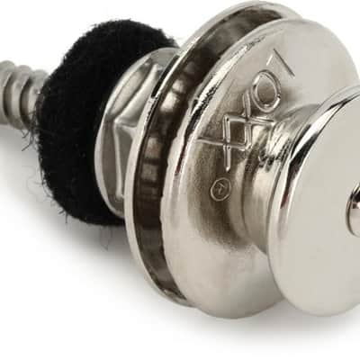 Loxx Strap Lock System for Guitar and Bass - Nickel image 2