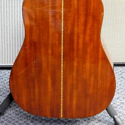 Vintage 1970's Fender F-35 Acoustic Dreadnought Guitar w/Soft Case! Made In Japan! RARE! VERY NICE!!! image 5