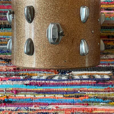 Slingerland 1970’s 13” Champagne Sparkle Tom image 2