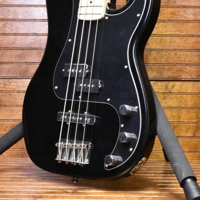 Squier Affinity Precision Bass PJ, Maple Fretboard, Black image 1