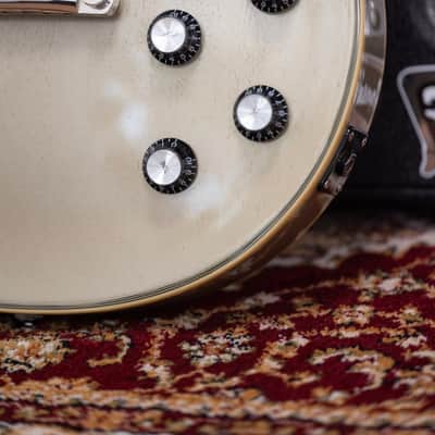 2013 Epiphone Limited Edition Les Paul Custom Pro - in TV Silver image 5