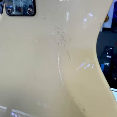 Squier Jazz Bass Made In Japan, Cream White - Pre Owned image 14
