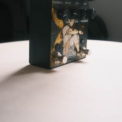 Walrus Audio Fable Granular Soundscape Generator Limited Edition - Floral Series 2024 - Olive Floral image 4