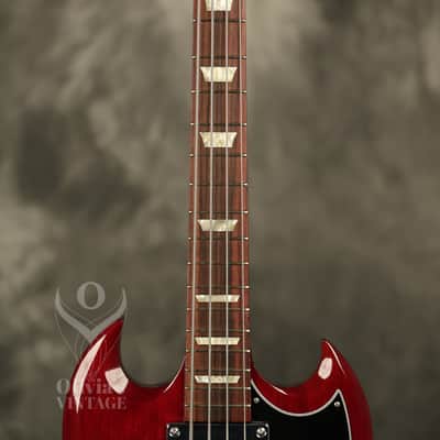 2010 Gibson SG Standard Bass Heritage Cherry NEAR MINT! image 4