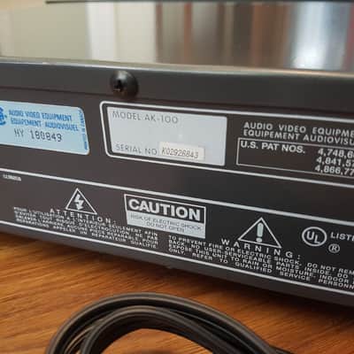 Hughes AK-100 SRS Sound Processor Hughes AK-100 SRS Sound Processor image 3