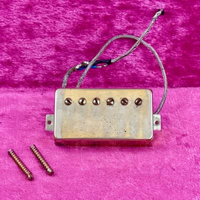 Used Sheptone AB Humbucker Neck Position Guitar Pickup Circa 2010's - Gold image 1