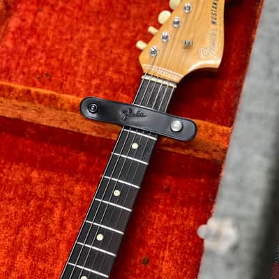 1965 Fender Mustang Guitar with Rosewood Fretboard - Blue image 16