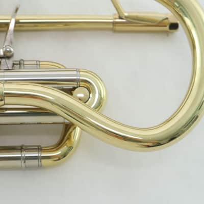Bach Model 184ML Stradivarius Shepherd's Crook Cornet SN 766340 SUPERB image 10