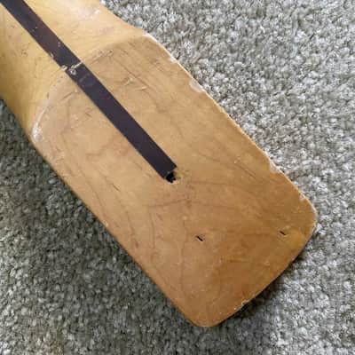 Maple Wood Lefty Guitar Strat Style Neck, 22 Frets Fingerboard image 10