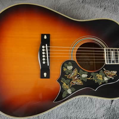 Yamaha L-8S Jumbo Acoustic Guitar MIJ Japan Vintage Sunburst w/ Original Hard Case image 6