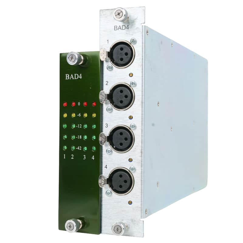 BURL Audio BAD4 4-Channel A/D Card for Mothership 2 #0792 (Used) image 1