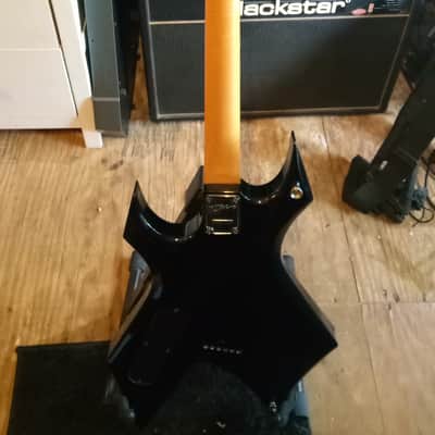 B.C. Rich Warlock Platinum Series 2001 Ebony HH image 5