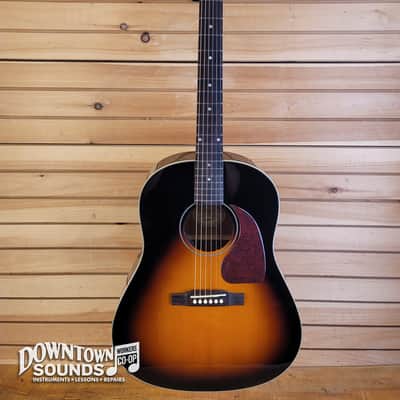 Epiphone J-45 Studio Dreadnought Acoustic Guitar with Epiphone Gig Bag - Vintage Sunburst image 2