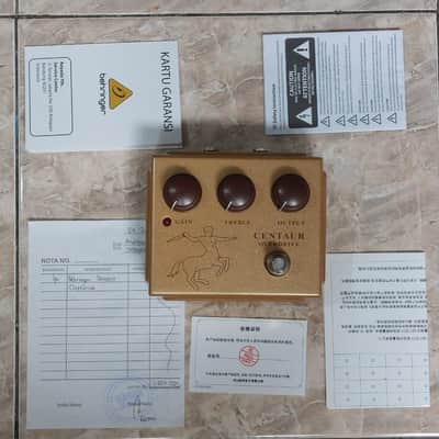 Behringer Centaur Overdrive Lawsuit [NOS - New Old Stock] Gold image 3