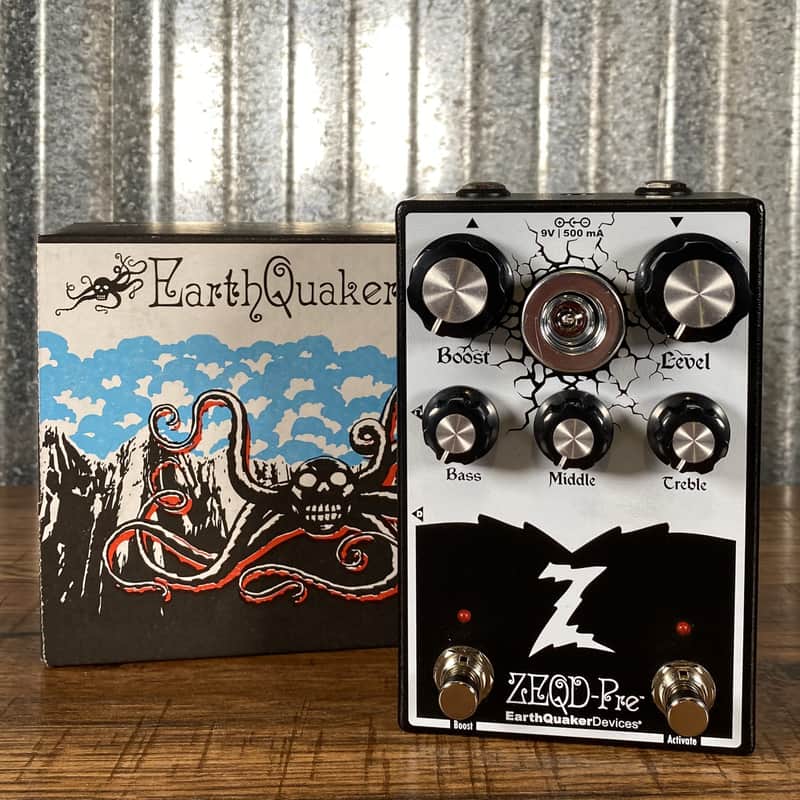 Earthquaker Devices EQD ZEQD-Pre Tube Preamp Guitar Effect Pedal image 1