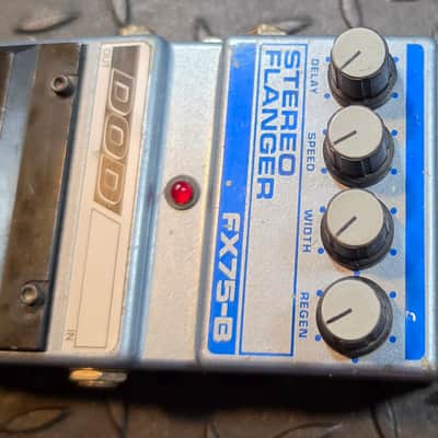 DOD FX75B Stereo Flanger 1980's FX75-B with Battery Door image 3