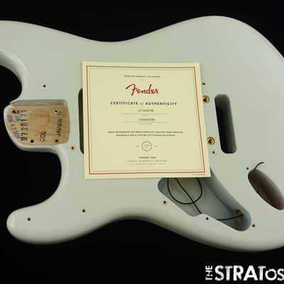 LEFTY Fender American Ultra II Stratocaster Strat BODY USA Guitar Avalanche image 2