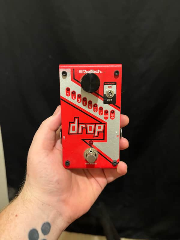 DigiTech Drop Compact Polyphonic Pitch-Shifter 2010s - Red image 1