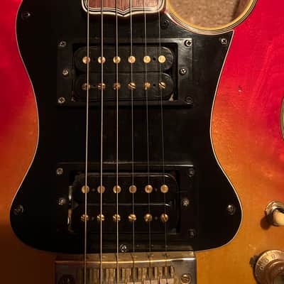 Ibanez 2399DX L-Style Solid Body 1974 - 1976 - Cherry Sunburst image 6
