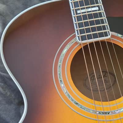 1999 Guild USA JF65-AB Jumbo Acoustic Guitar - Antique Burst Finish + Original Hard Case image 7