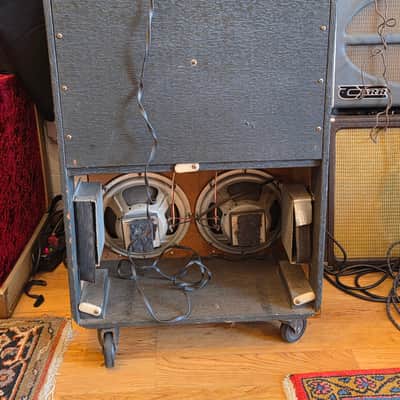 Vintage 1960s Danelectro DS-100 6x10" Guitar Half Stack Gray image 22