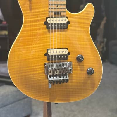Peavey Wolfgang Standard Deluxe 1999 Flamed Amber image 1