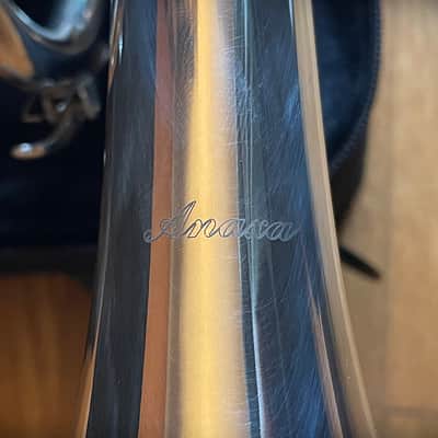 Anaxa Concert Band Silver Plated Trumpet Silver Plated image 3